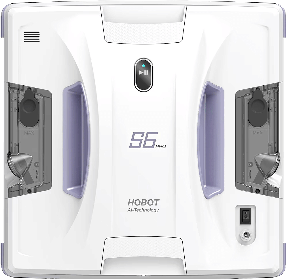 เครื่องทำความสะอาดกระจกและผนัง รุ่น HOBOT S6 PRO มาพร้อมระบบรางขัดคู่ _8